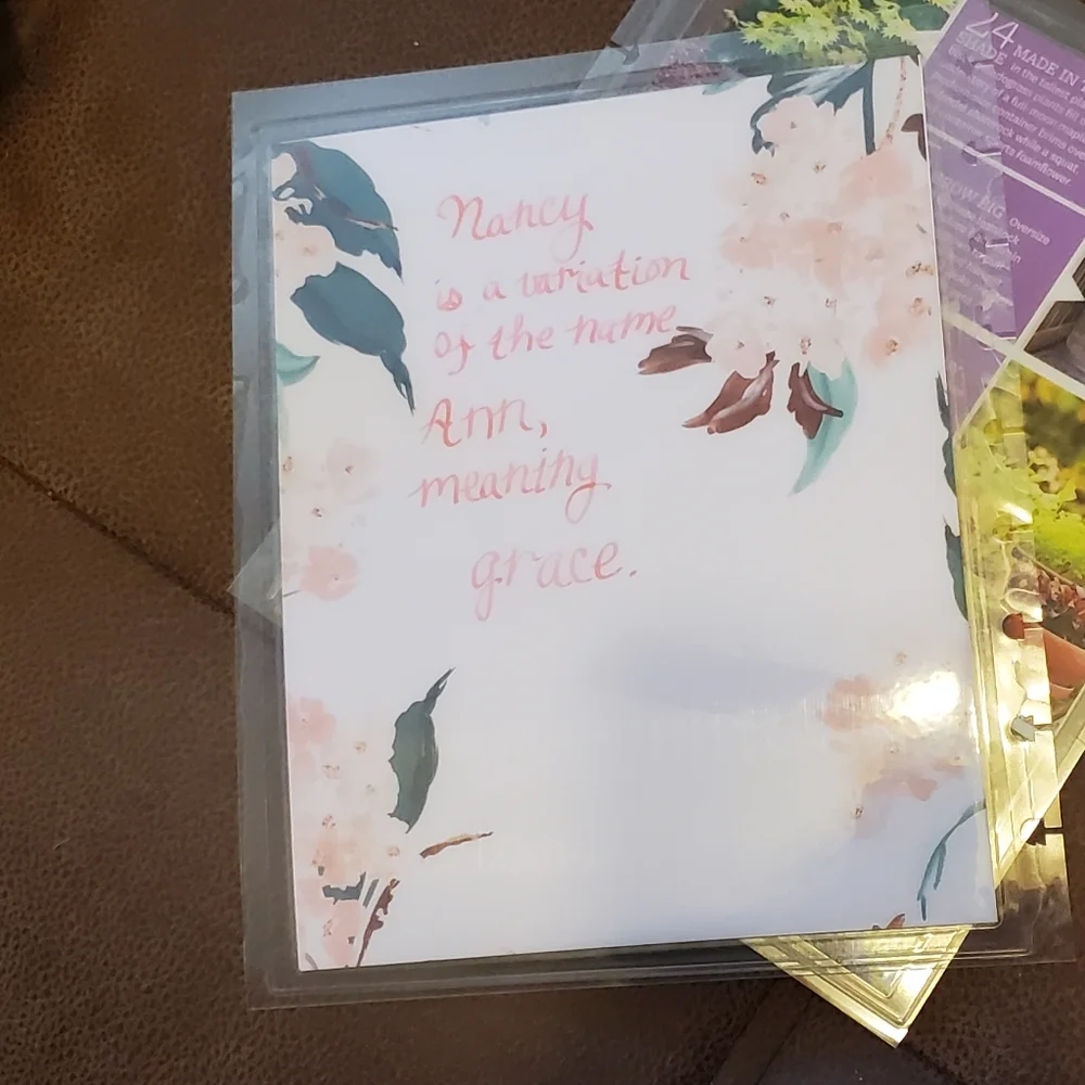 Homemade cover for your Classic size Disc Bound Planner Nancy